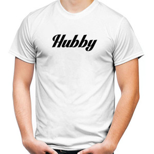 Kaos Hubby Couple T-shirt v1