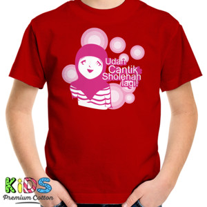 Kaos Udah Cantik Sholehah