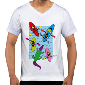 Kaos  kaos paddle crocodile