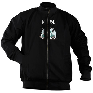 Jaket Bomber Vespa Kece