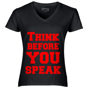 Kaos THINKBEFOREYOUSPEAK