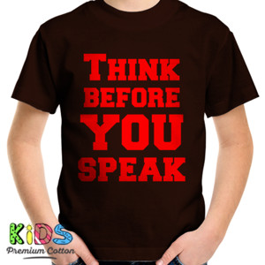 Kaos THINKBEFOREYOUSPEAK