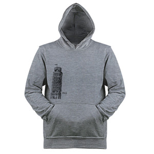 Jaket Hoodie Menara Pisa - Tuscany, Itali