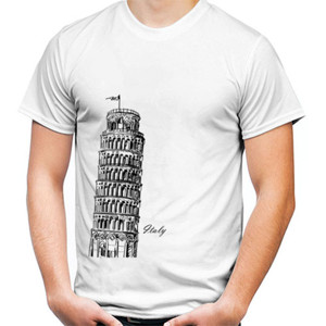 Kaos Menara Pisa - Tuscany, Itali