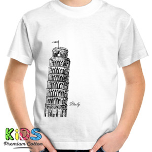 Kaos Menara Pisa - Tuscany, Itali