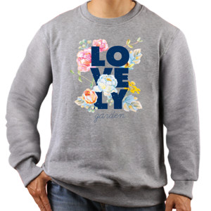 Jaket Sweater Lovely Gardens 
