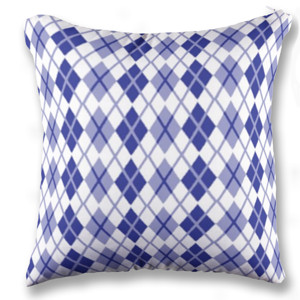 Bantal blue wajik