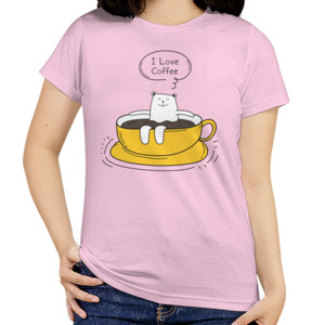 Kaos I Love Coffee