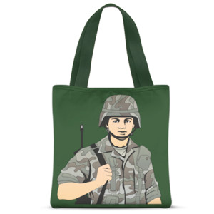 Tas Tote Fullprint Soldier