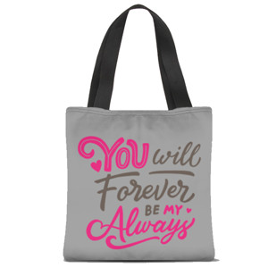 Tas Tote Fullprint Thankyou For Loving Me
