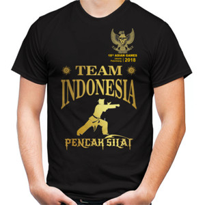Kaos Pencak Silat - Team Indonesia (Gold Edition!!!)