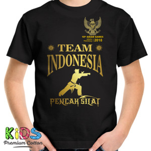 Kaos Pencak Silat - Team Indonesia (Gold Edition!!!)