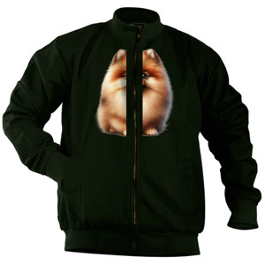 Jaket Bomber Kaos Gambar Anjing 171