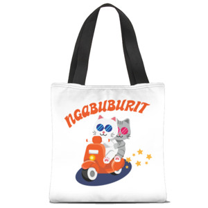 Tas Tote Fullprint Ngabuburit in Style