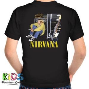 Kaos Baju nirvana