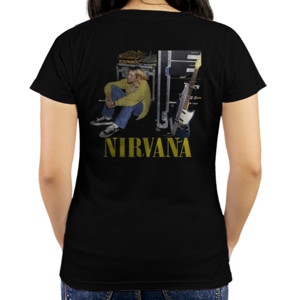 Kaos Baju nirvana