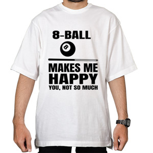 Kaos Oversize Kaos Billiard / Baju Bilyar 076