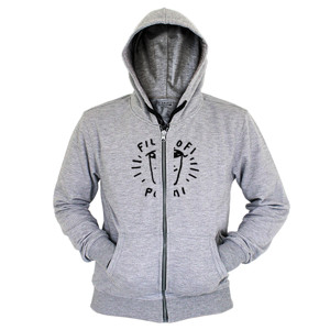 Hoodie Zipper Filosofi PopMi