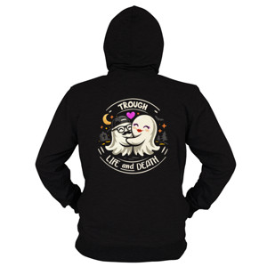 Hoodie Zipper Through Life & Death