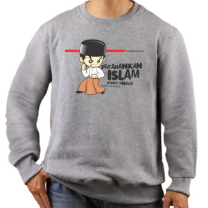 Jaket Sweater Pertahankan Islam
