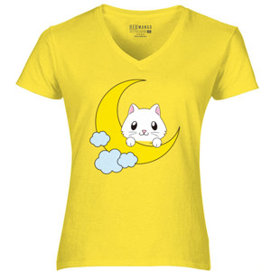 Kaos Crescent Moon & Cat