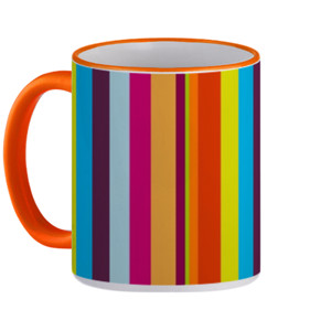 Mug Stripe Colorful