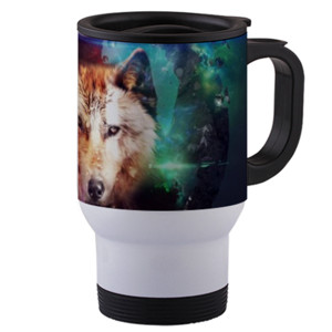 Travel Mug Wolf