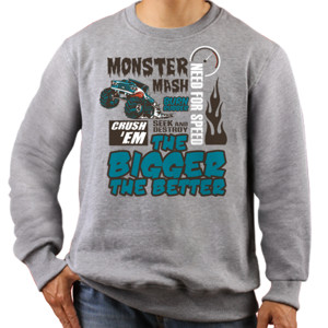 Jaket Sweater Monster Car