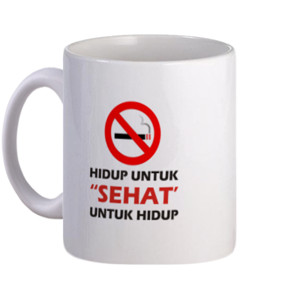 Mug Design Mug Hidup Sehat