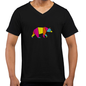 Kaos  Geometric Bear