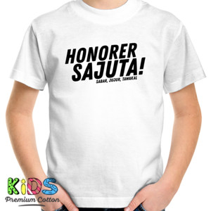 Kaos LIMITED EDITION - HONORER SAJUTA 