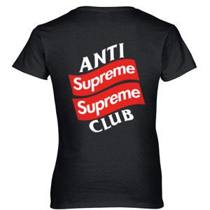 Kaos Anti Suprim - White Font