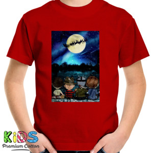 Kaos Chibi Freddy Jason Michael Leatherface Christmas