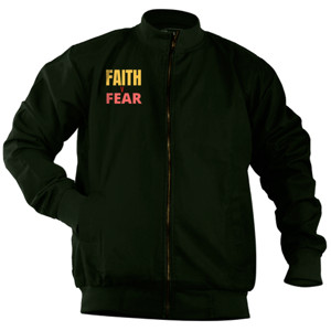 Jaket Bomber FAITH OVER FEAR