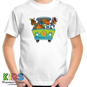 Kaos Anak Halloween Pumpkin Head
