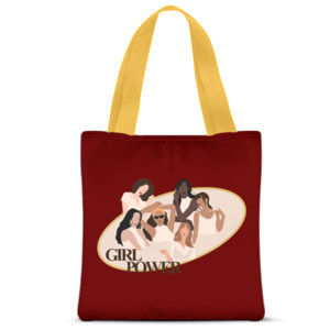 Tas Tote Fullprint Girl Power