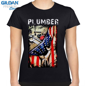 Kaos Plumber American Flag - 1