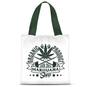 Tas Tote Fullprint Tote Bag Green  Themes