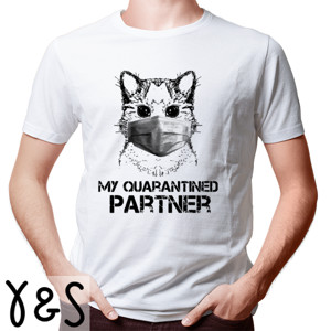 Kaos Raccoon Face Mask My Quarantined