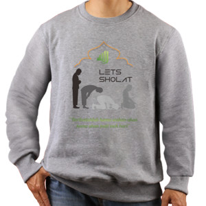 Jaket Sweater Lets Sholat