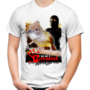 Kaos Burung Cucak Jenggot