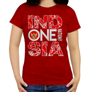 Kaos ONE NATION TEAM INDONESIA