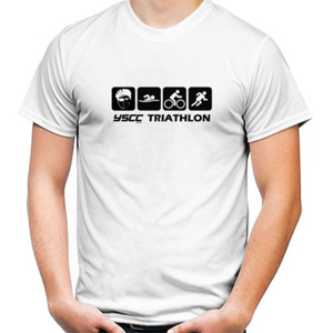 Kaos YSCC Triathlon White