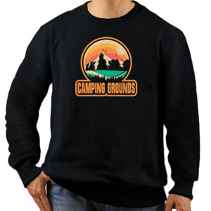 Jaket Sweater Camping grounds