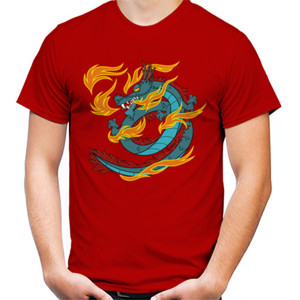 Kaos Chinese Fire Dragon 01
