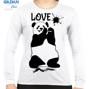Kaos Panda Love