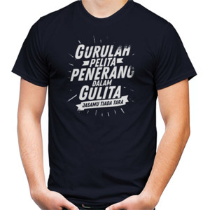 Kaos Guru Pelita HD Dark