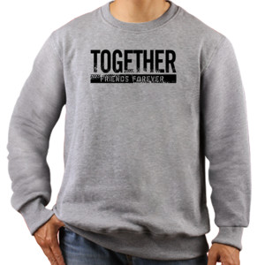 Jaket Sweater Together Friend Forever