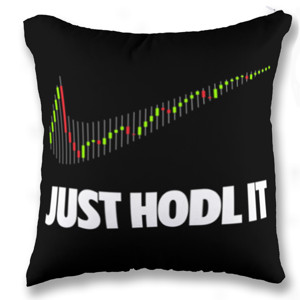 Bantal JUST HODL IT