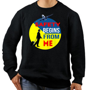 Jaket Sweater Safety Begins From Me